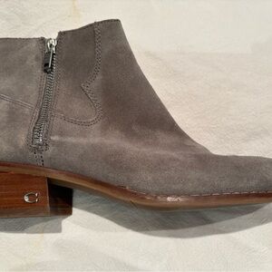 Coach grey Suede Ankle Boots